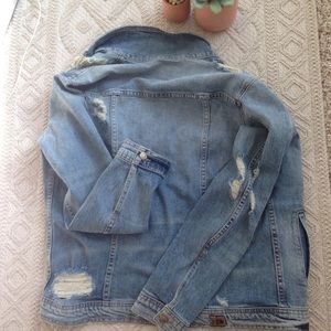 New Women's distressed Joe's Jeans jean jacket.